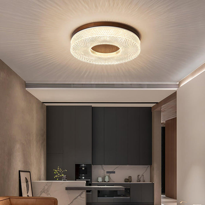 Acrylic Halo Round Ceiling Light - DWHOME