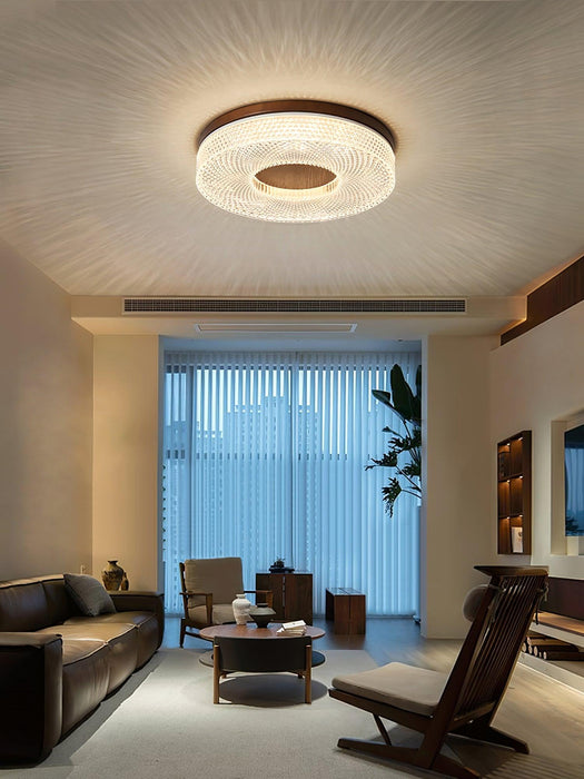 Acrylic Halo Round Ceiling Light - DWHOME