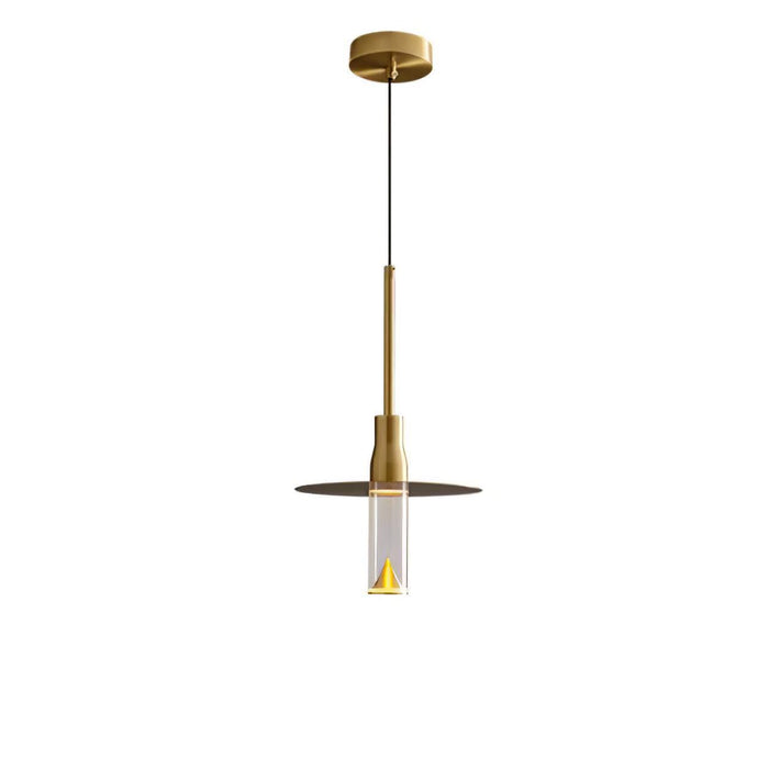 Acrylic Hat Plate Pendant Light - DWHOME