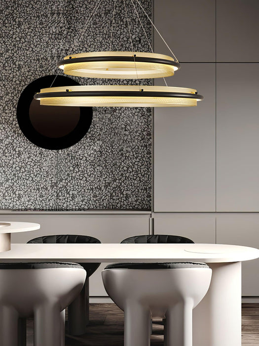 Acrylic LED Round Chandelier - DWHOME