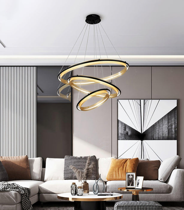 Acrylic LED Round Chandelier - DWHOME