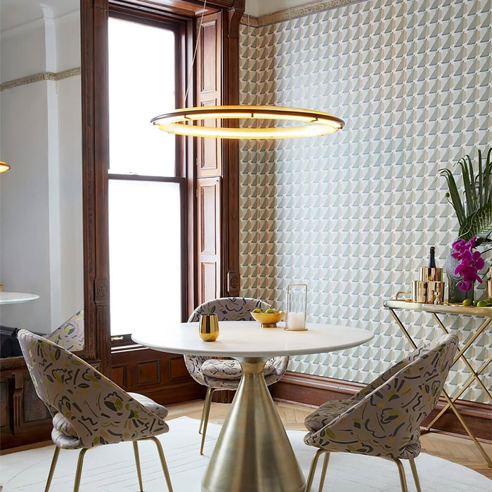 Acrylic LED Round Chandelier - DWHOME