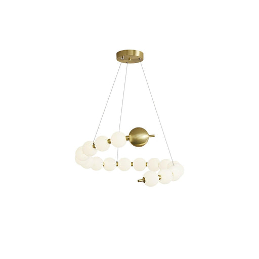 Acrylic Pearls Chandelier-DWHOME