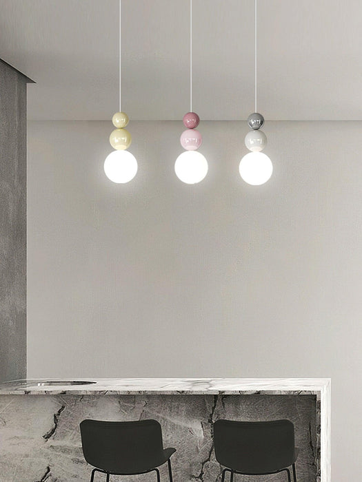 Acrylic Three Ball Pendant Lamp - DWHOME
