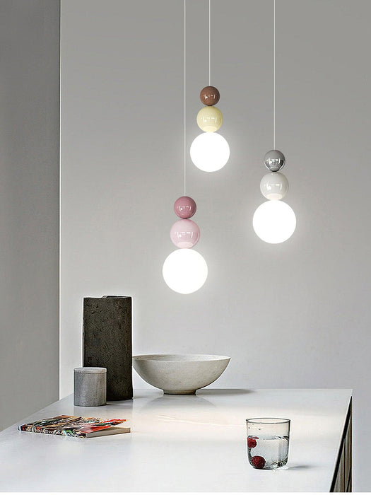 Acrylic Three Ball Pendant Lamp - DWHOME