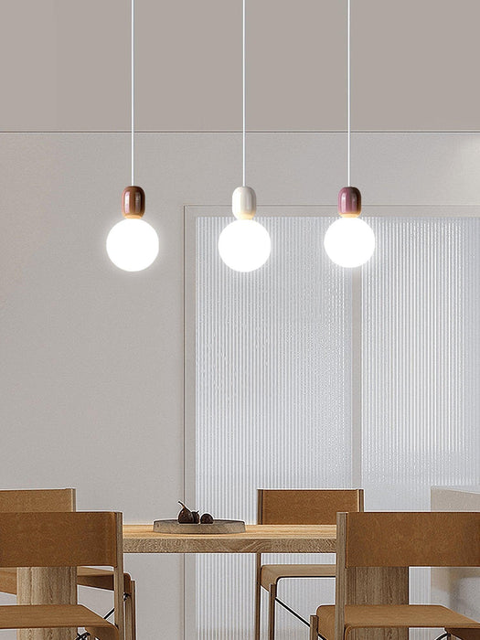 Acrylic Two Ball Pendant Light - DWHOME