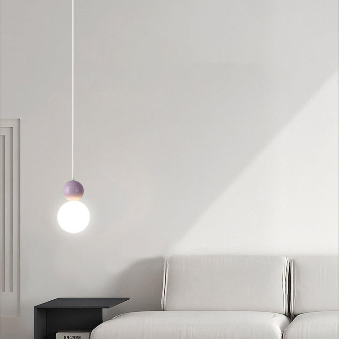 Acrylic Two Ball Pendant Light - DWHOME