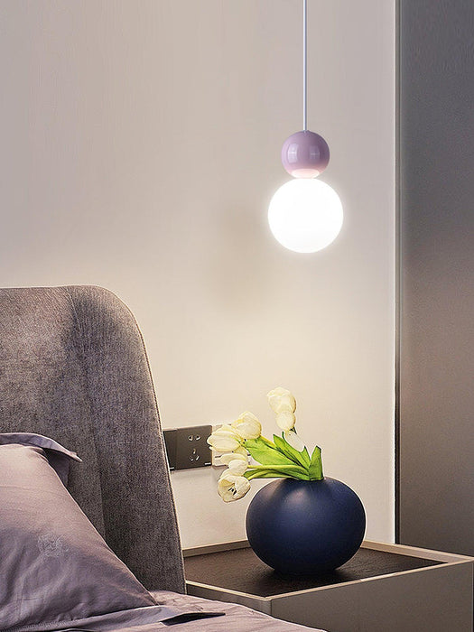 Acrylic Two Ball Pendant Light - DWHOME