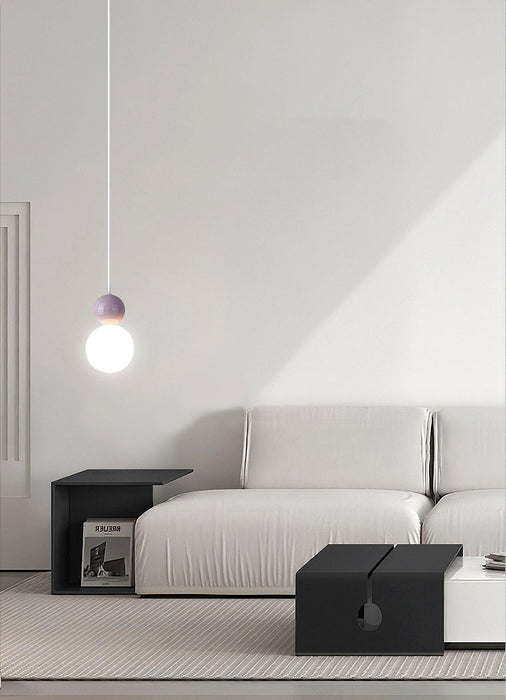 Acrylic Two Ball Pendant Light - DWHOME