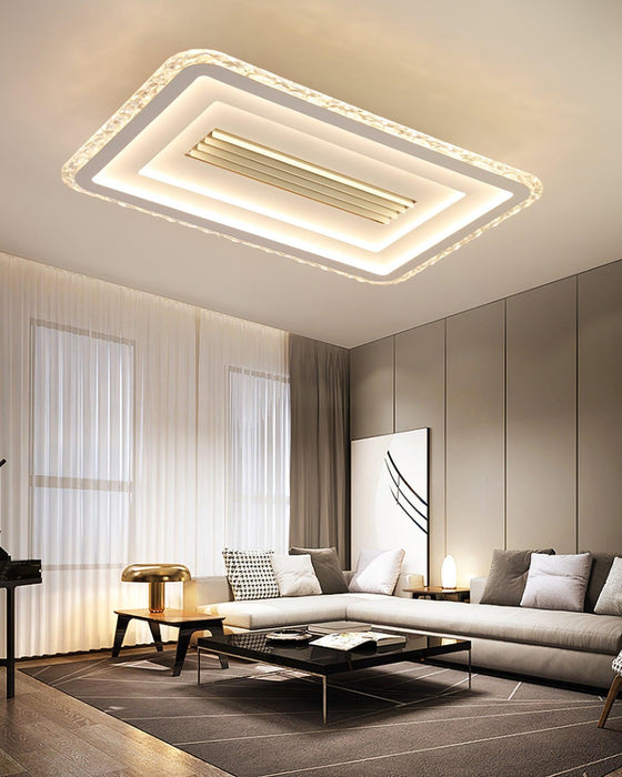 Acrylic Ultrathin Rectangle Ceiling Lamp - DWHOME