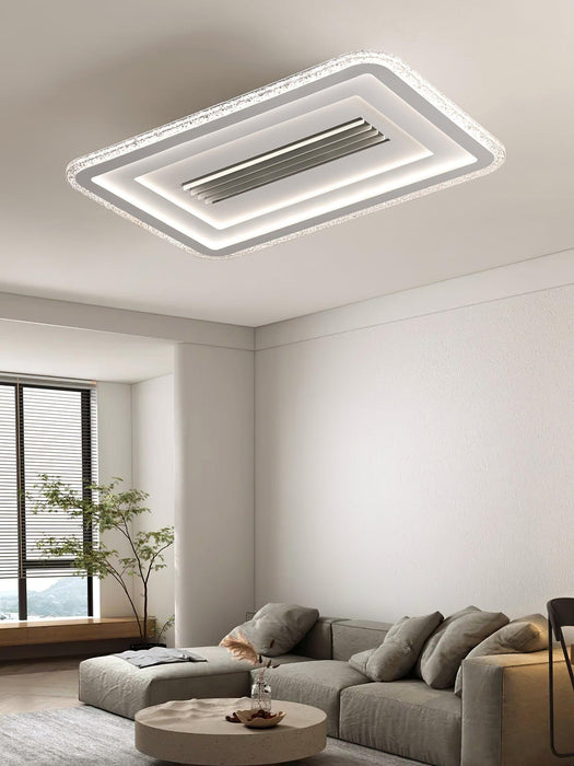 Acrylic Ultrathin Rectangle Ceiling Lamp - DWHOME