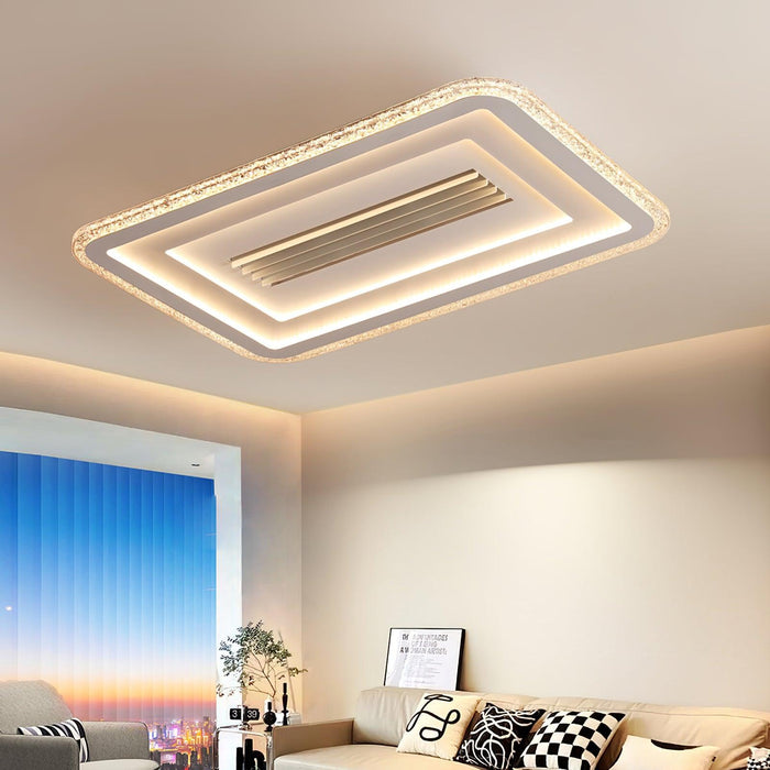 Acrylic Ultrathin Rectangle Ceiling Lamp - DWHOME