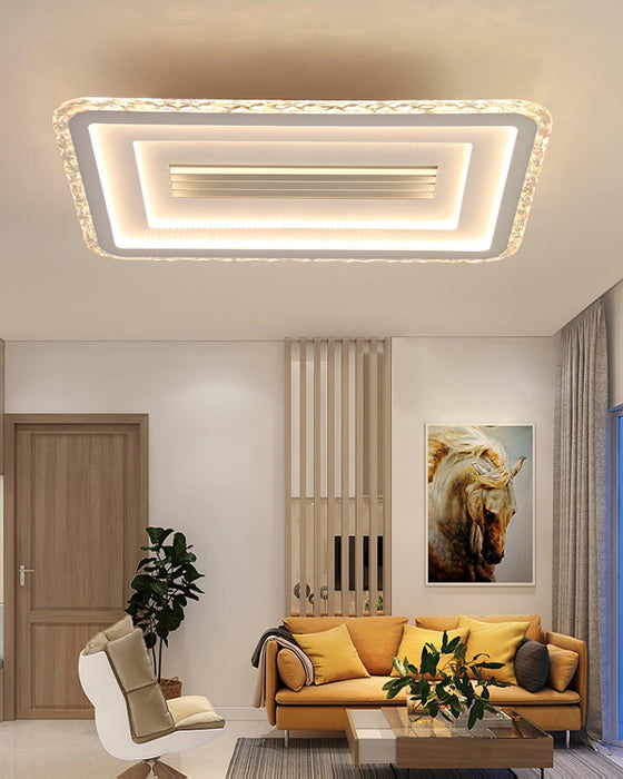 Acrylic Ultrathin Rectangle Ceiling Lamp - DWHOME
