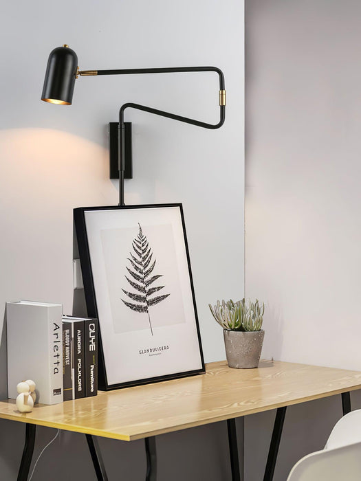 Adjustable Arm Reading Wall Lamp - DWHOME