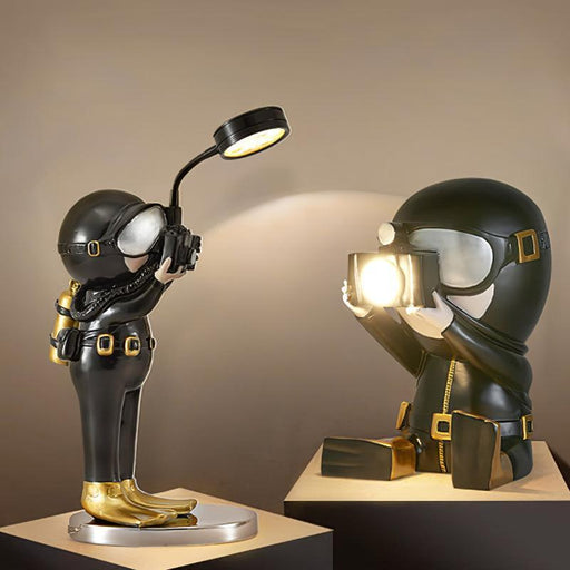 Adventurer Resin Table Lamp - DWHOME