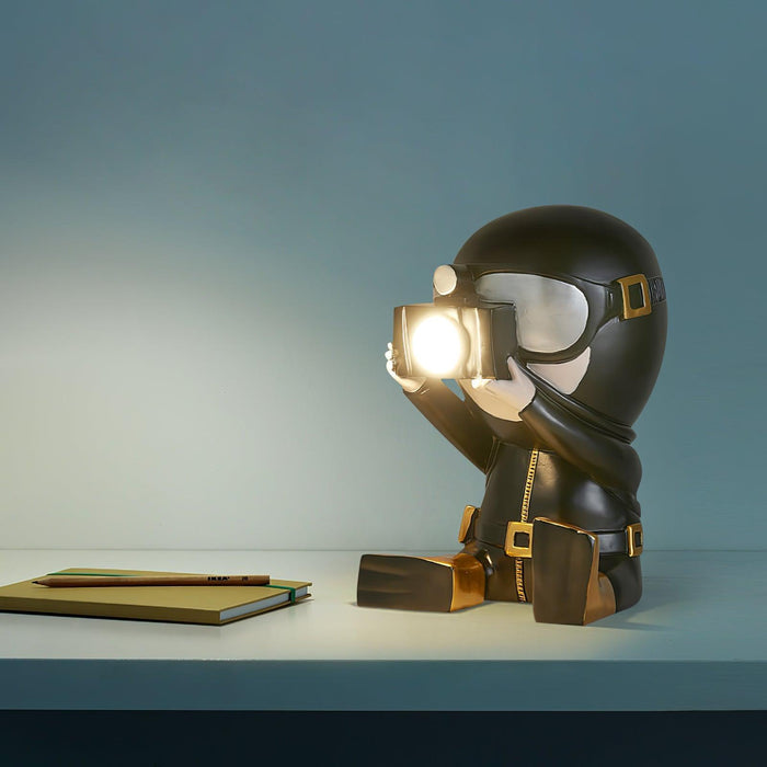 Adventurer Resin Table Lamp - DWHOME