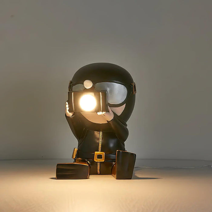 Adventurer Resin Table Lamp - DWHOME
