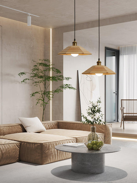 Aeyee Wood Pendant Light-DWHOME
