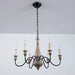 Afralia Wooden Chandelier-DWHOME