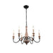 Afralia Wooden Chandelier-DWHOME