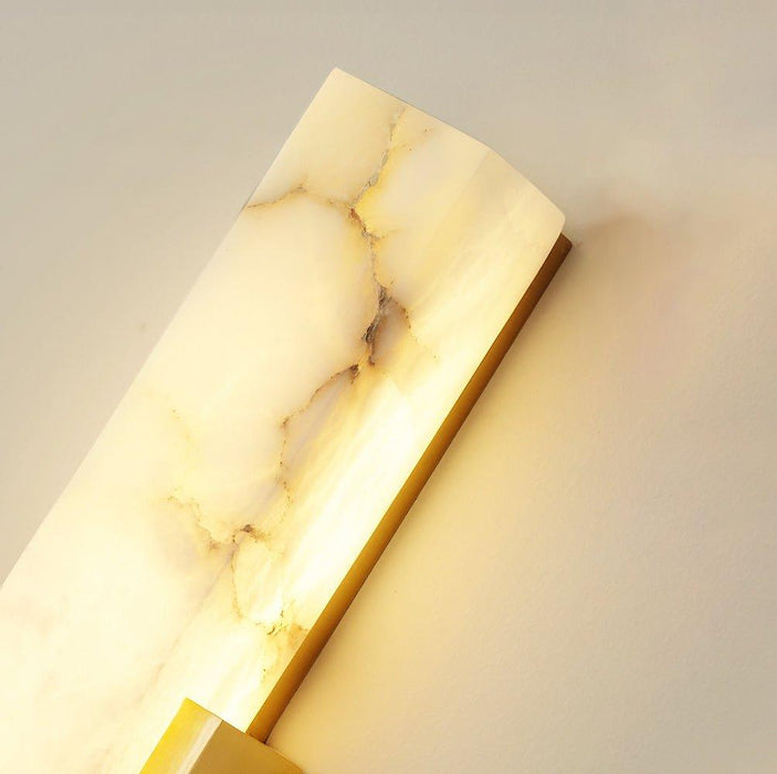 Agatha Alabaster Wall Lamp-DWHOME