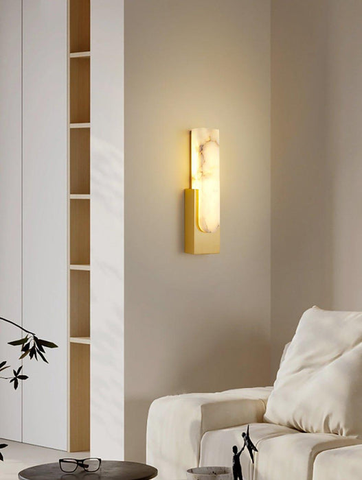 Agatha Alabaster Wall Lamp-DWHOME