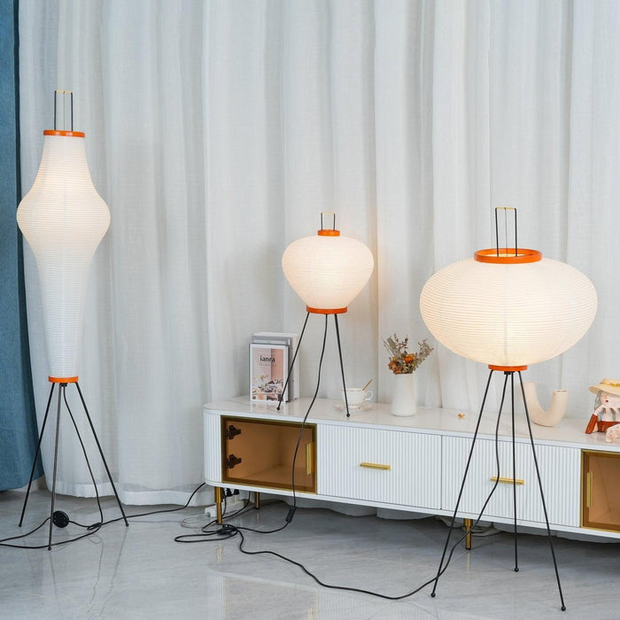 Rice Paper Floor Lamp-DWHOME