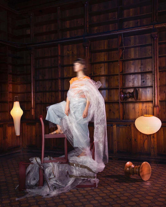 Rice Paper Floor Lamp-DWHOME