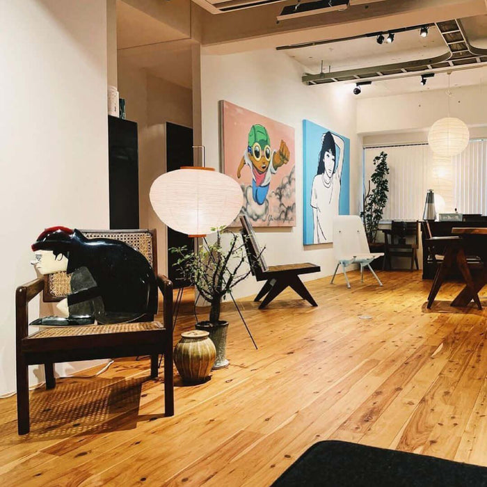 Rice Paper Floor Lamp-DWHOME