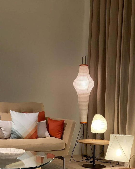 Rice Paper Floor Lamp-DWHOME