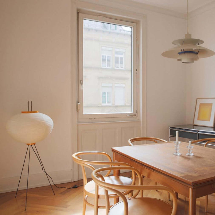 Rice Paper Floor Lamp-DWHOME