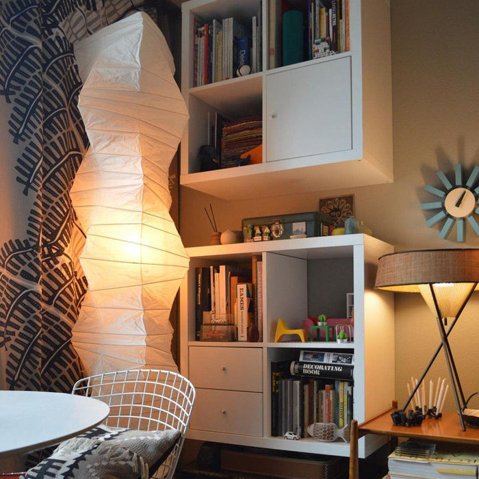 Rice Paper Floor Lamp-DWHOME