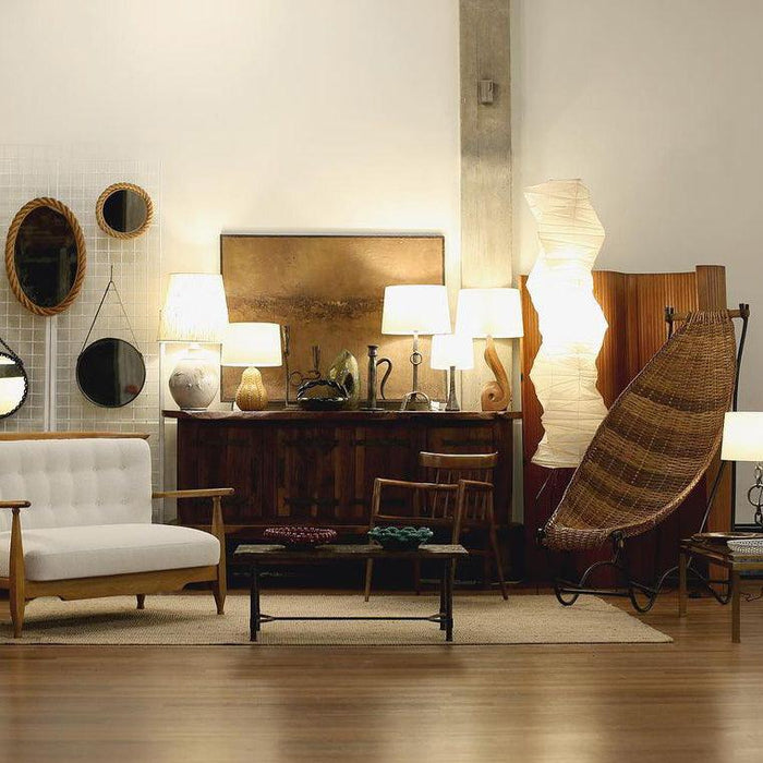 Rice Paper Floor Lamp-DWHOME