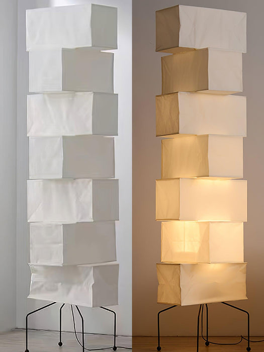 Lana Stacked Floor Lamp-DWHOME