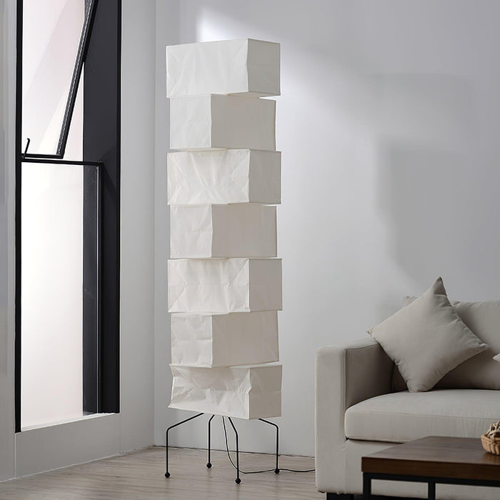 Lana Stacked Floor Lamp-DWHOME