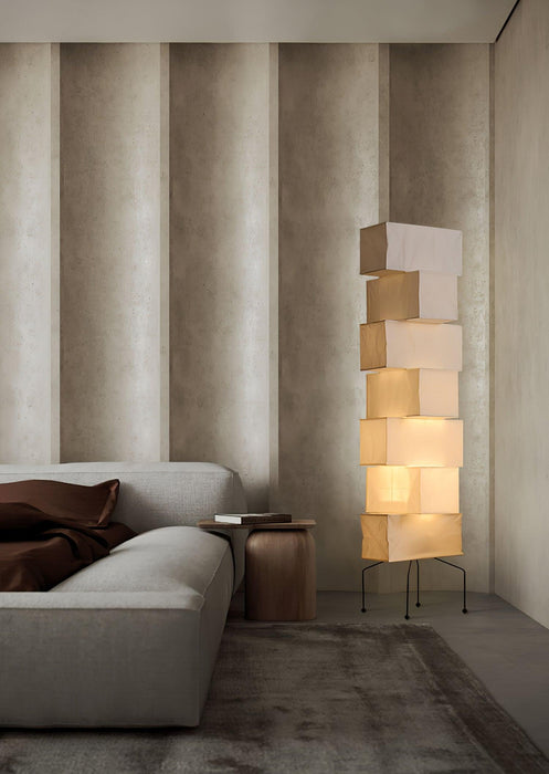 Lana Stacked Floor Lamp-DWHOME