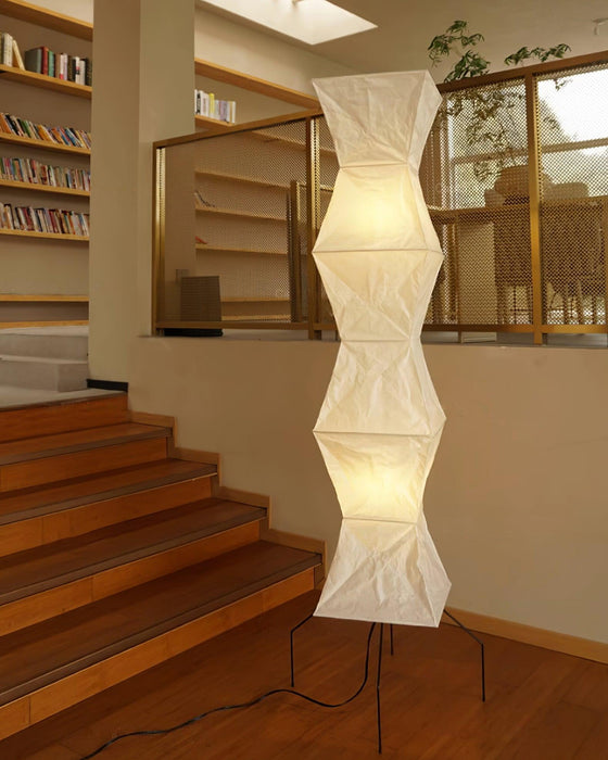 Rice Paper Floor Lamp-DWHOME