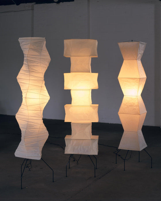 Rice Paper Floor Lamp-DWHOME