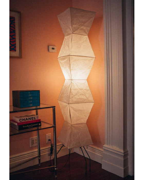 Rice Paper Floor Lamp-DWHOME