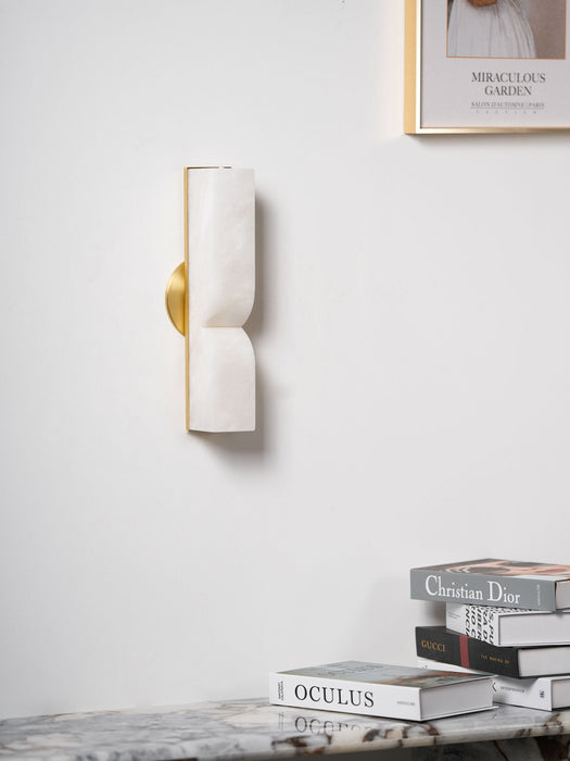 Alabaster Essence Plug-in Wall Sconce-DWHOME