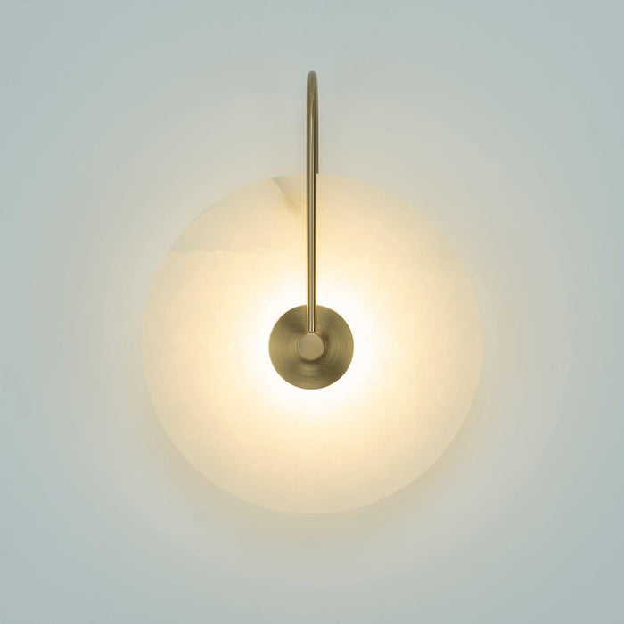 Alabaster LED Wall Lamp-DWHOME