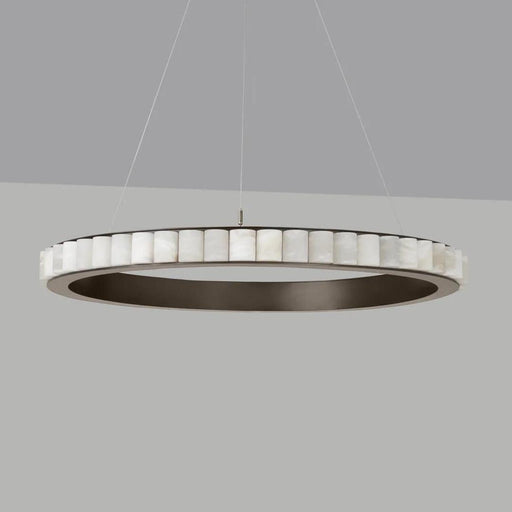 Alabaster Avalon Halo Chandelier-DWHOME