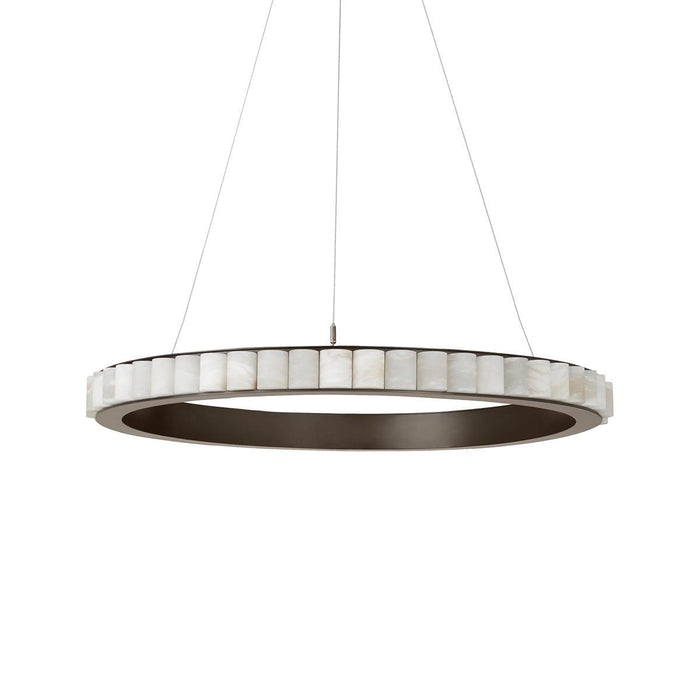 Alabaster Avalon Halo Chandelier-DWHOME