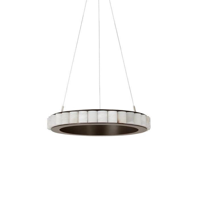 Alabaster Avalon Halo Chandelier-DWHOME