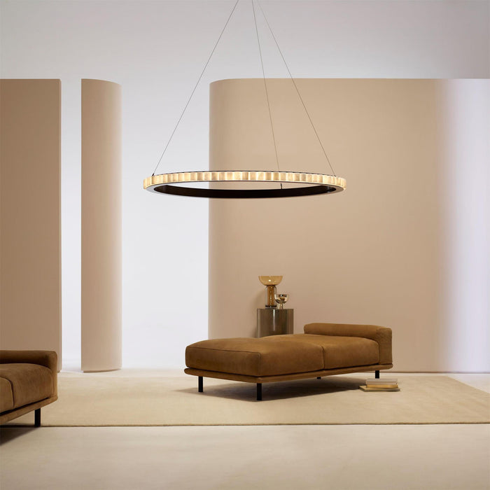 Alabaster Avalon Halo Chandelier-DWHOME