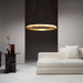 Alabaster Avalon Halo Chandelier-DWHOME