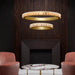 Alabaster Avalon Halo Chandelier-DWHOME