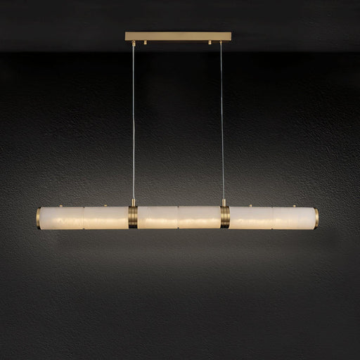 Alabaster Beam Pendant Light-DWHOME