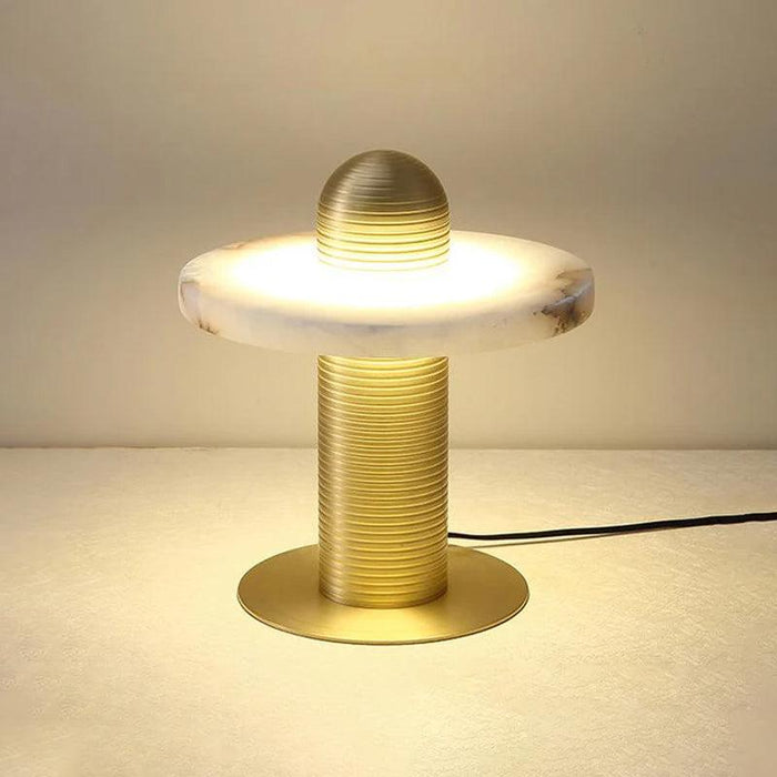 Alabaster Comet Table Lamp - DWHOME