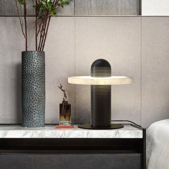 Alabaster Comet Table Lamp - DWHOME